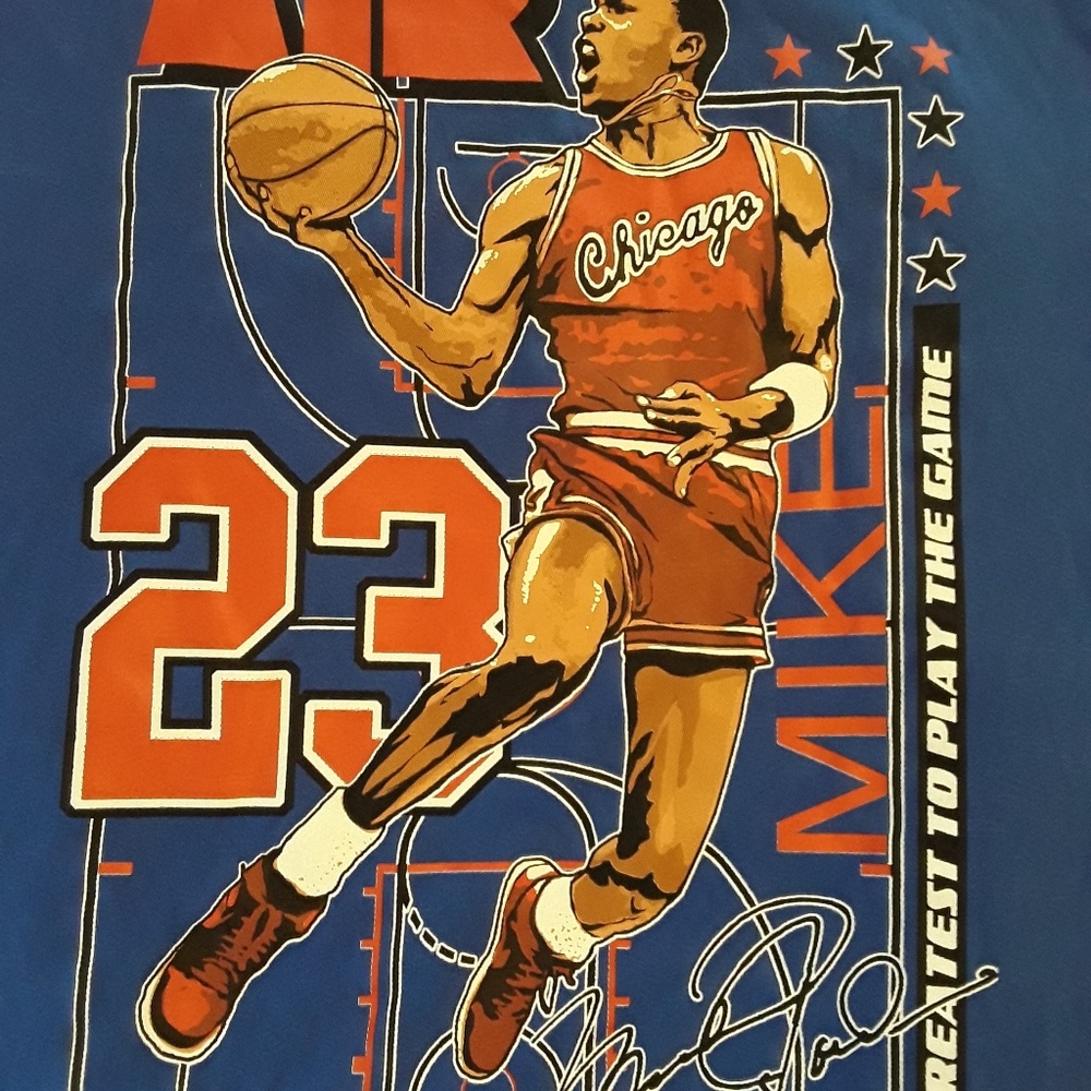 Blue Michael Jordan tee
